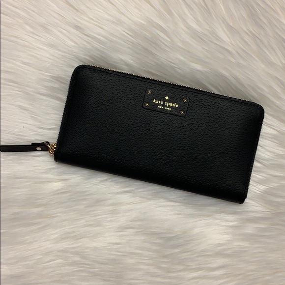 kate spade Handbags - New Black Kate Spade Leather Wallet